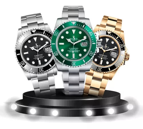 Relógio masculino Rolex Submariner a prova d água